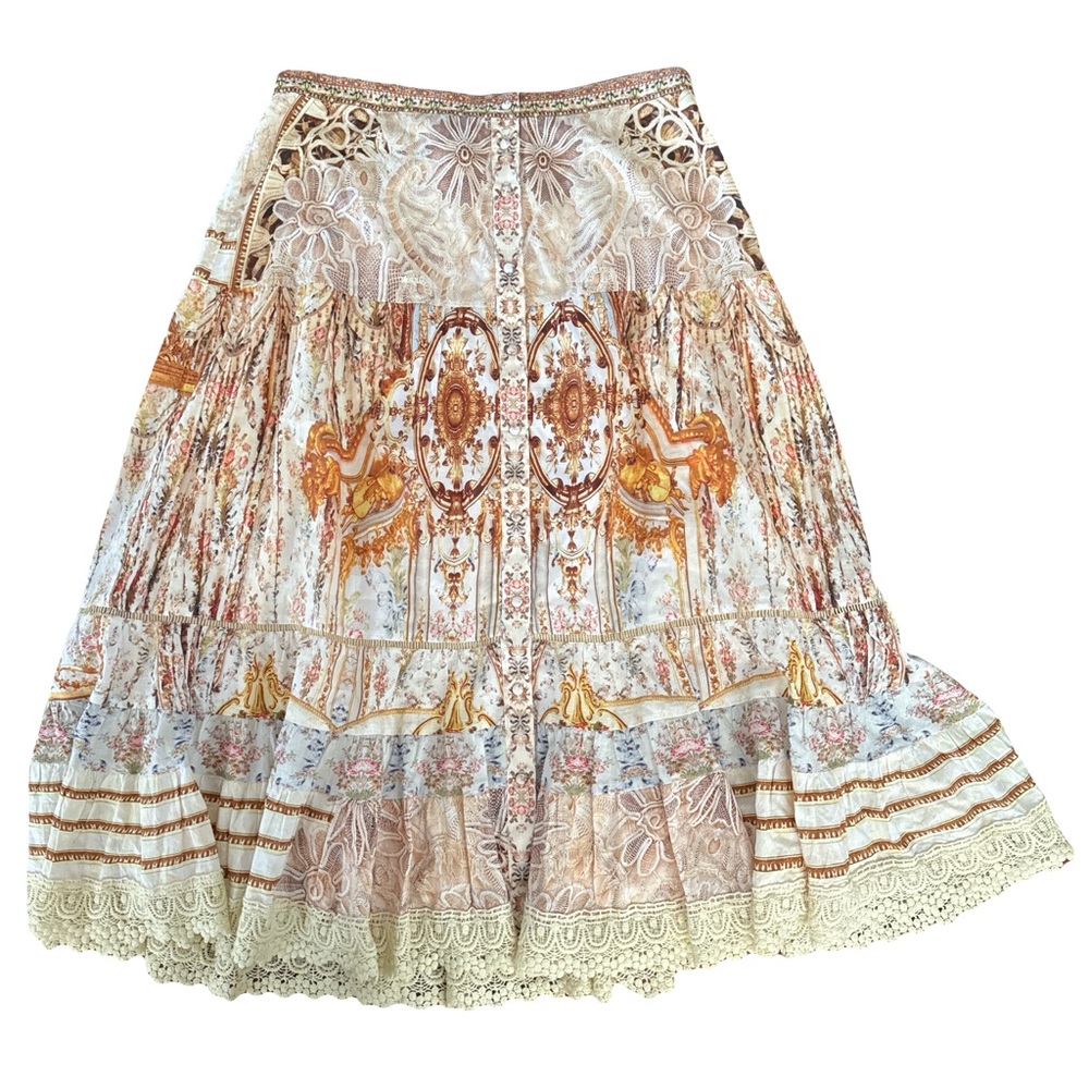 Sundance floral maxi skirt